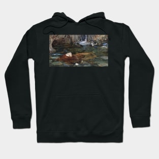 Study for Nymphs Finding the Head of Orpheus by John William Waterhouse Hoodie